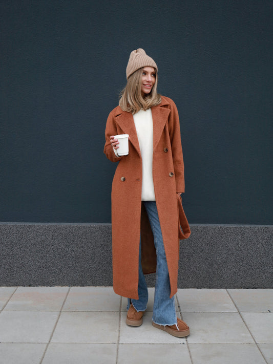 Caramel Pile Coat